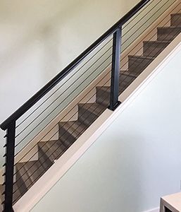 cable stair railing​